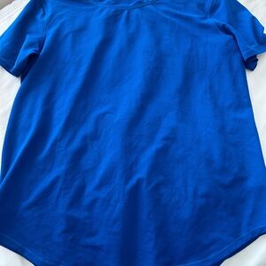 Vibrant Blue Short Sleeve Top